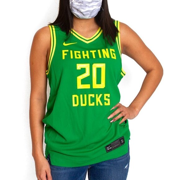 Oregon Ducks Sabrina Ionescu Nike Jersey 20 - UNISEX - OOS - size M - Authentic - Picture 2 of 10
